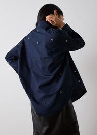Jewelled Cotton Poplin Shirt