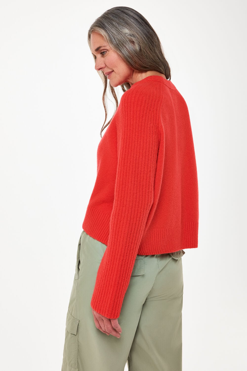 Anna Wool Mix Crew Knit