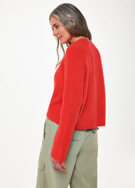 Anna Wool Mix Crew Knit