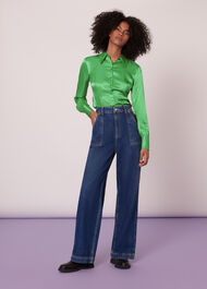 Hallie Silk Mix Shirt