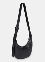Small Sia Curved Crossbody Bag