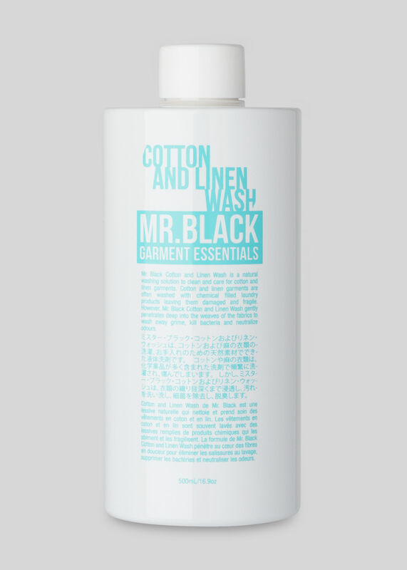 Mr Black Cotton Linen Wash