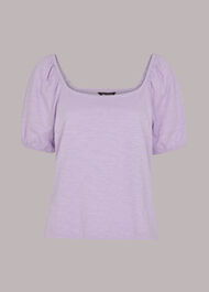 Square Neck Puff Sleeve Top