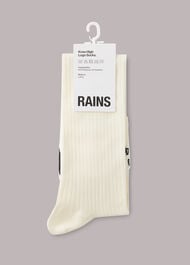 Rains Knee High Logo Socks