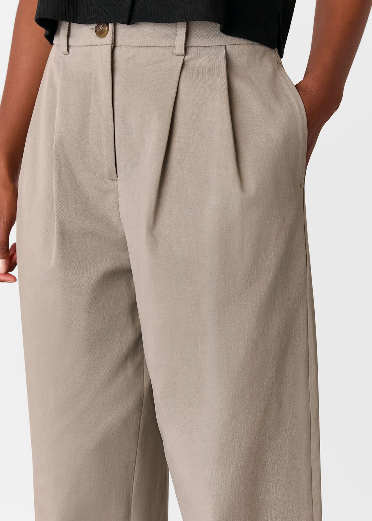 Bethany Barrel Leg Trouser