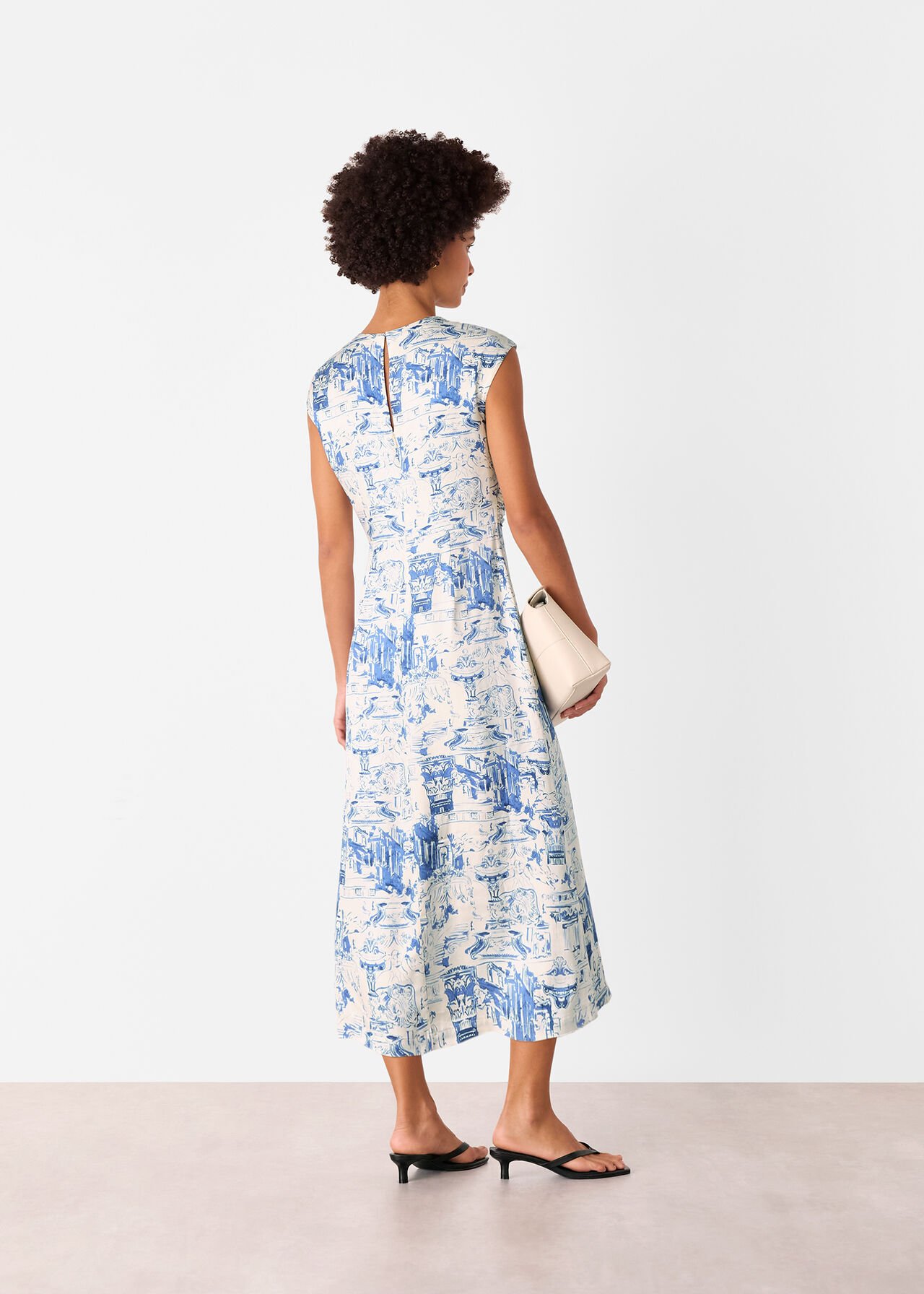 Rome Print Dress Outfit