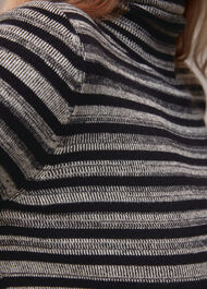 Stripe Midi Knit Dress