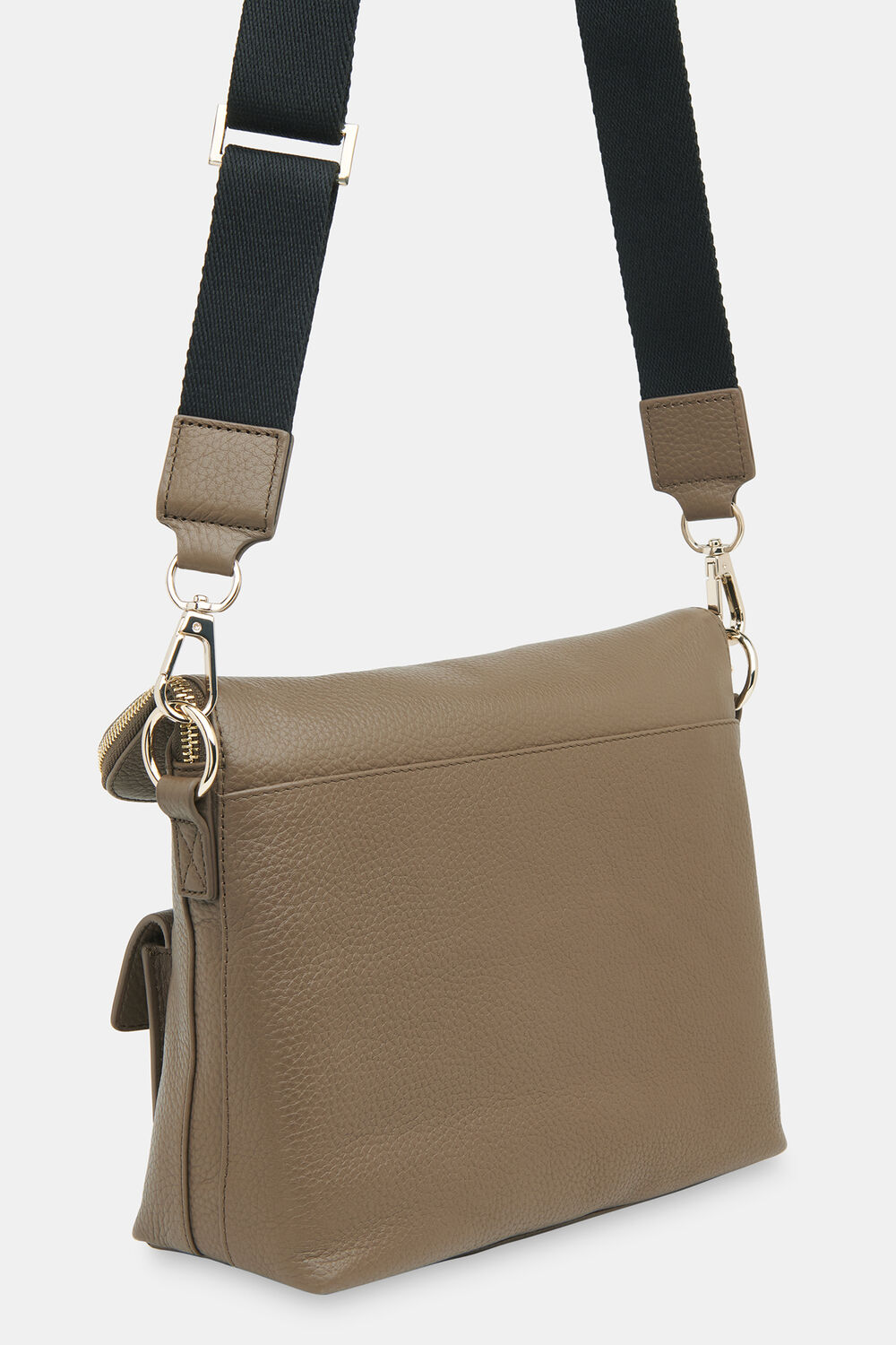 Khaki Vida Crossbody Bag