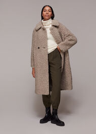 Lottie Teddy Wool Coat