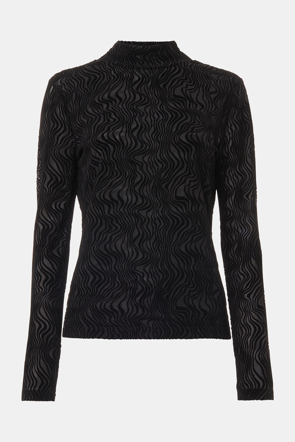 Squiggle Mesh Top