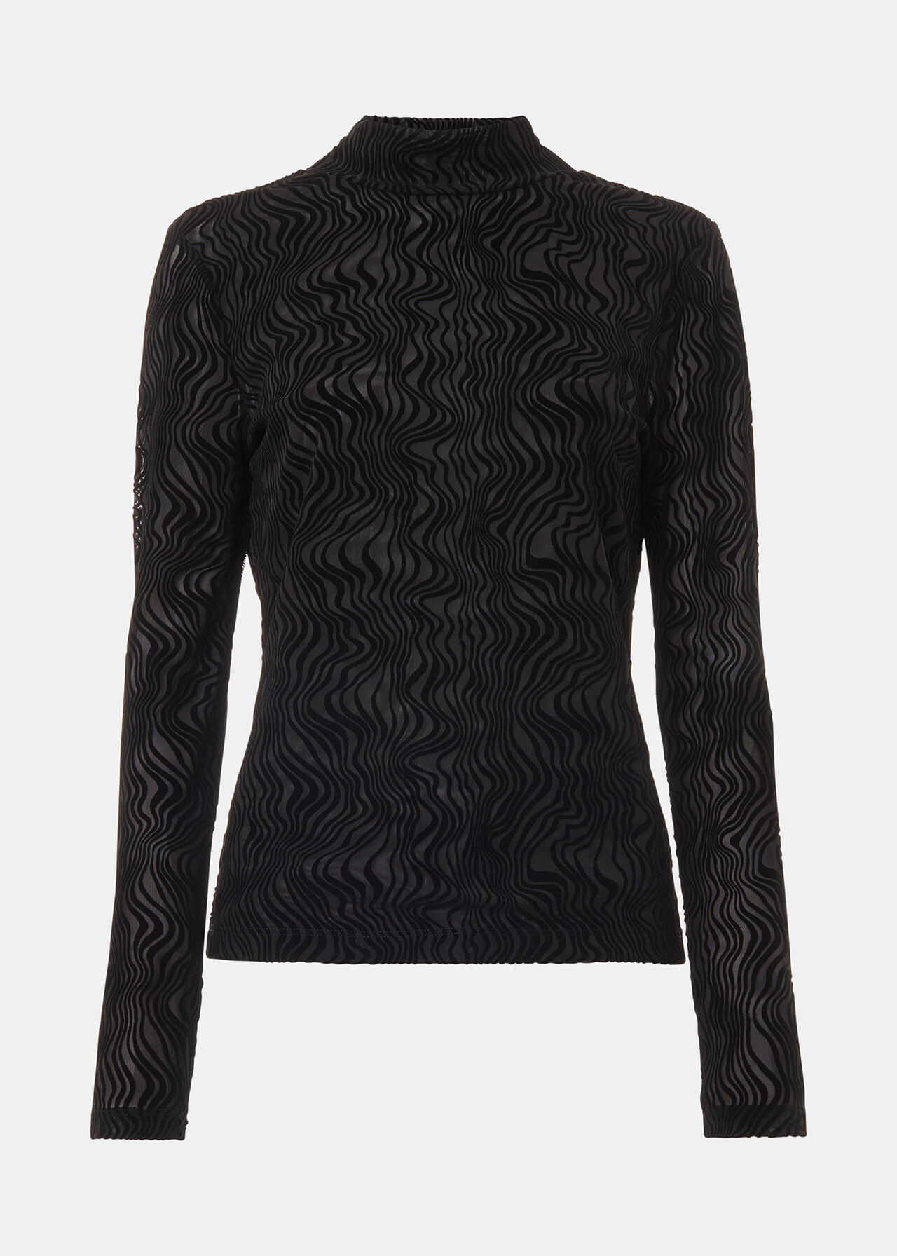 Squiggle Mesh Top