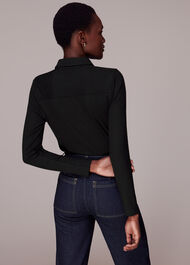 Ribbed Fitted Shirt