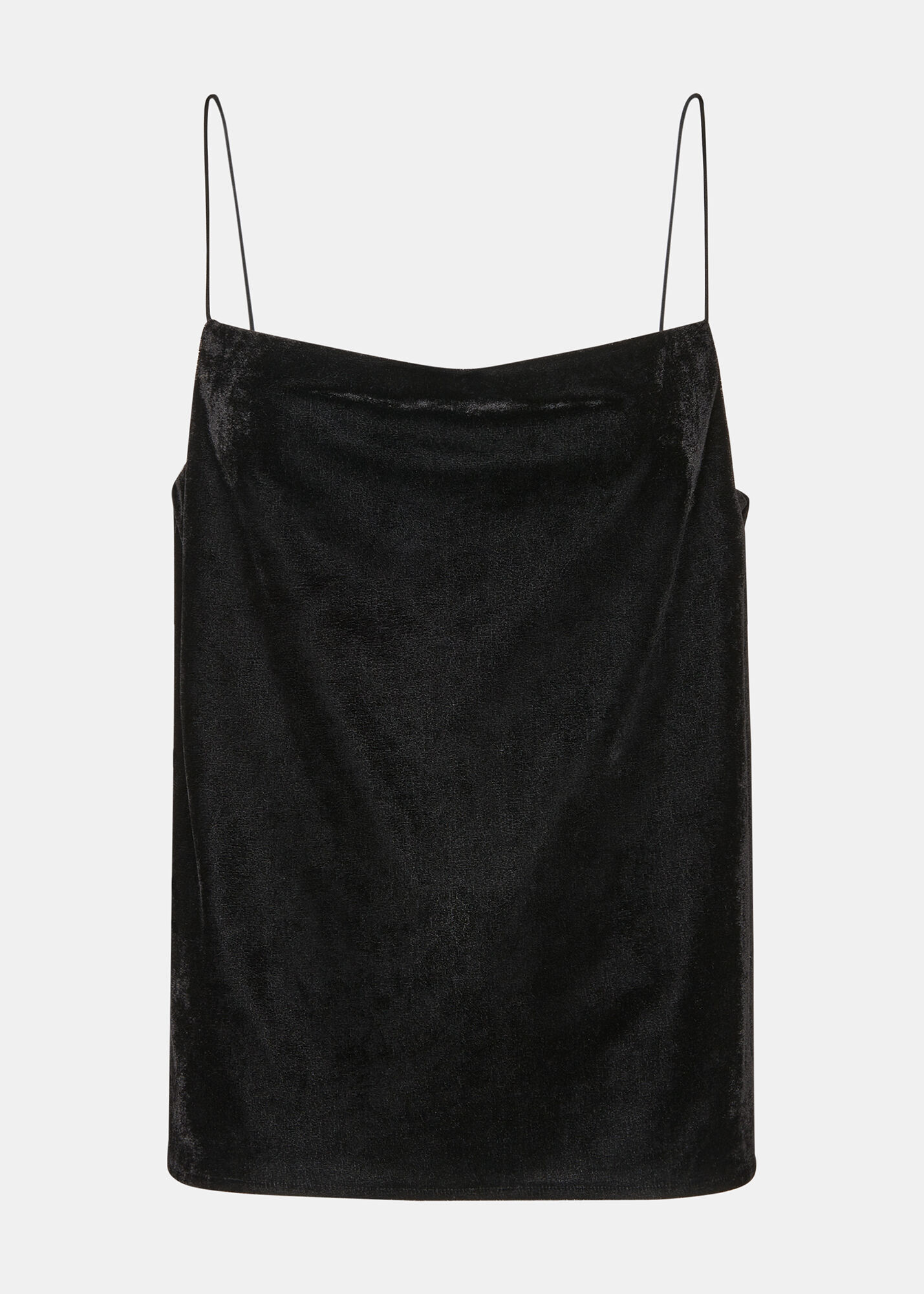 Black Velvet Cami Top