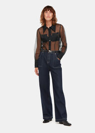 Penelope Silk Organza Shirt