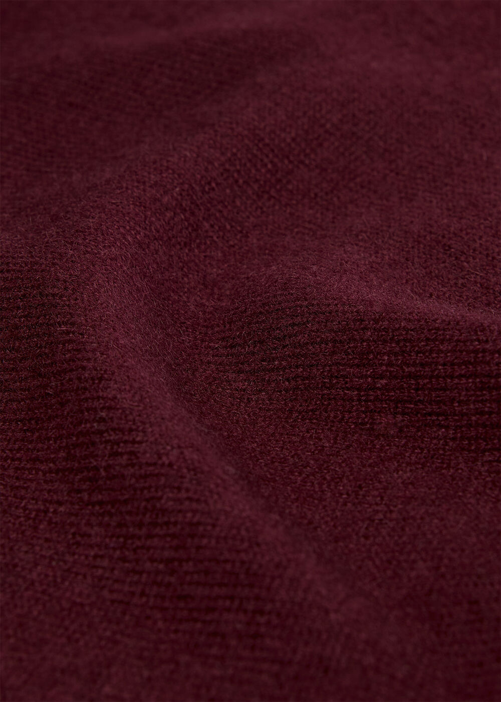 Cashmere Seam Roll Neck Knit