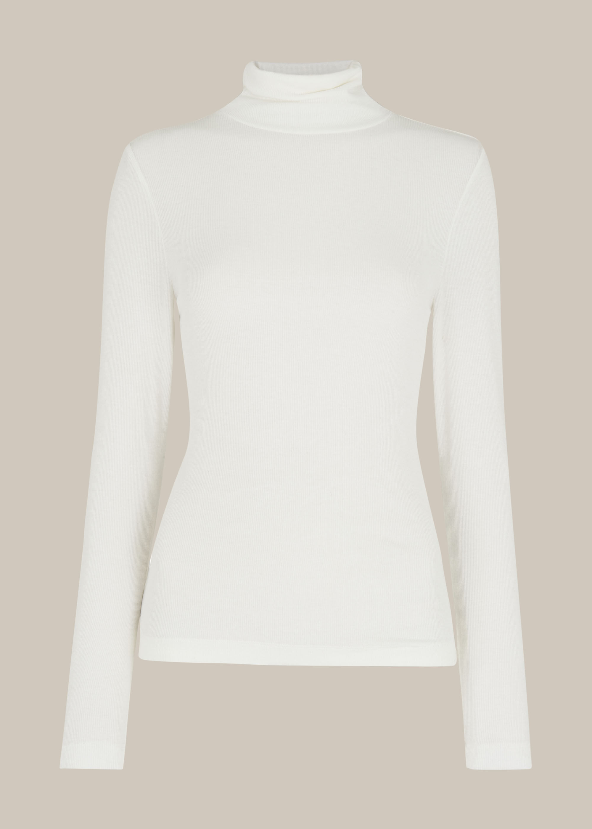 White polo neck deals