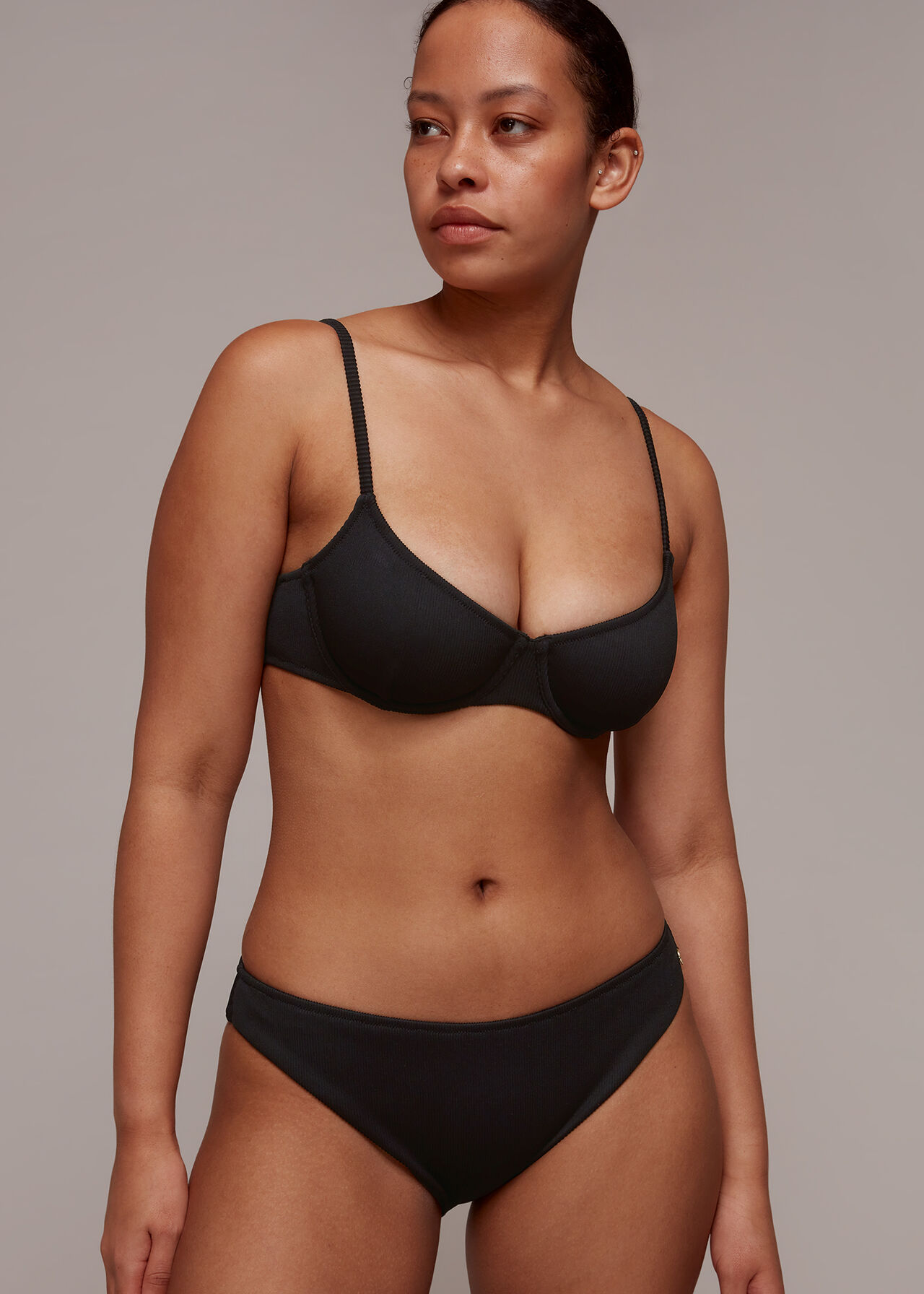 Ribbed Basic Bikini Bottom