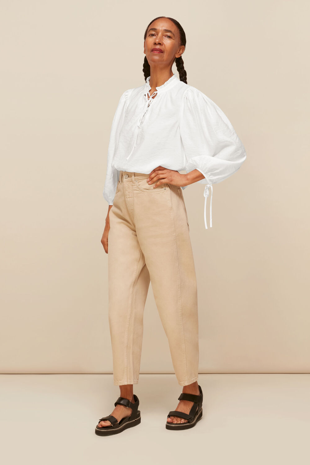 Tie Neck Detail Blouse