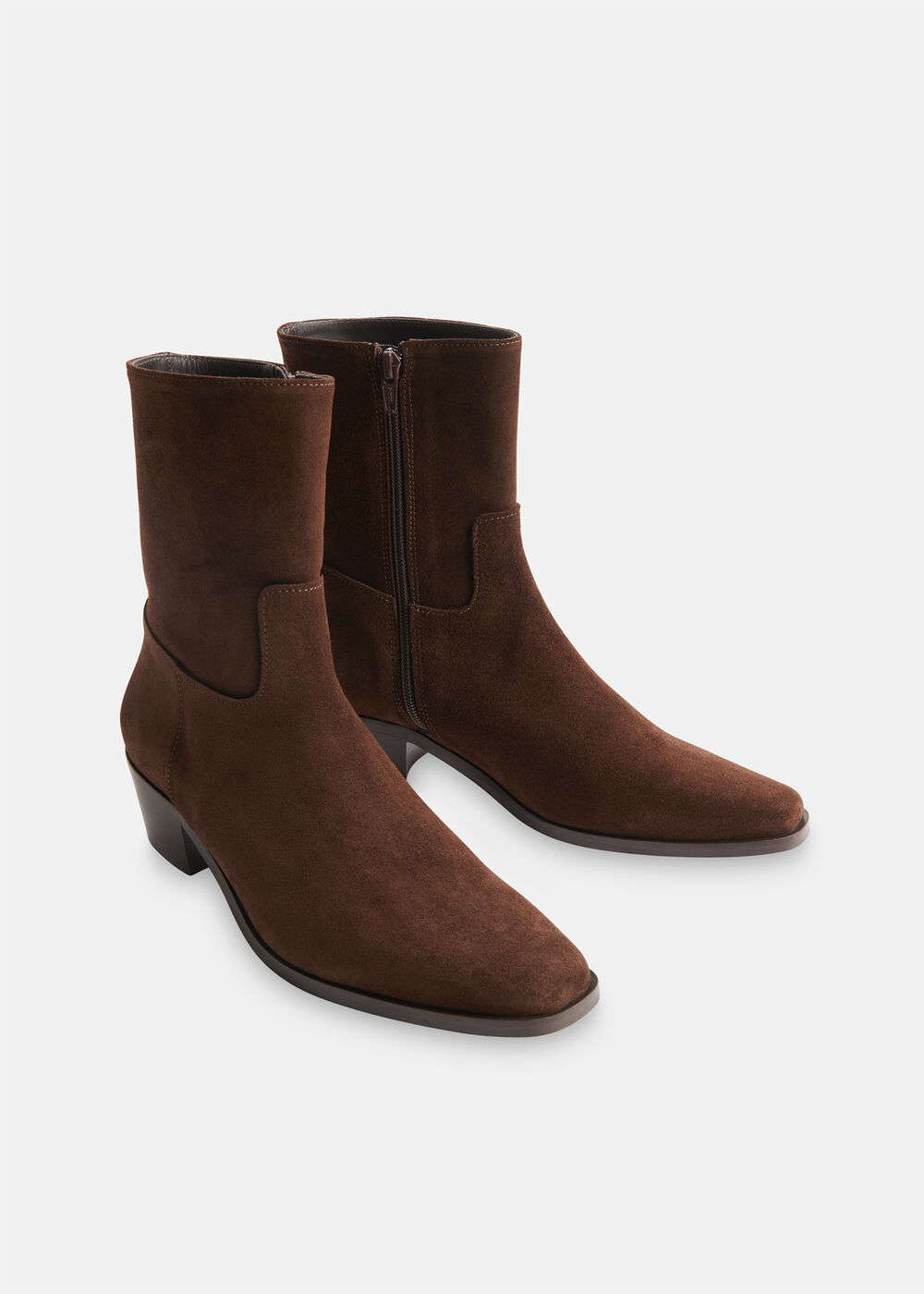 Suede Clean Western Boot