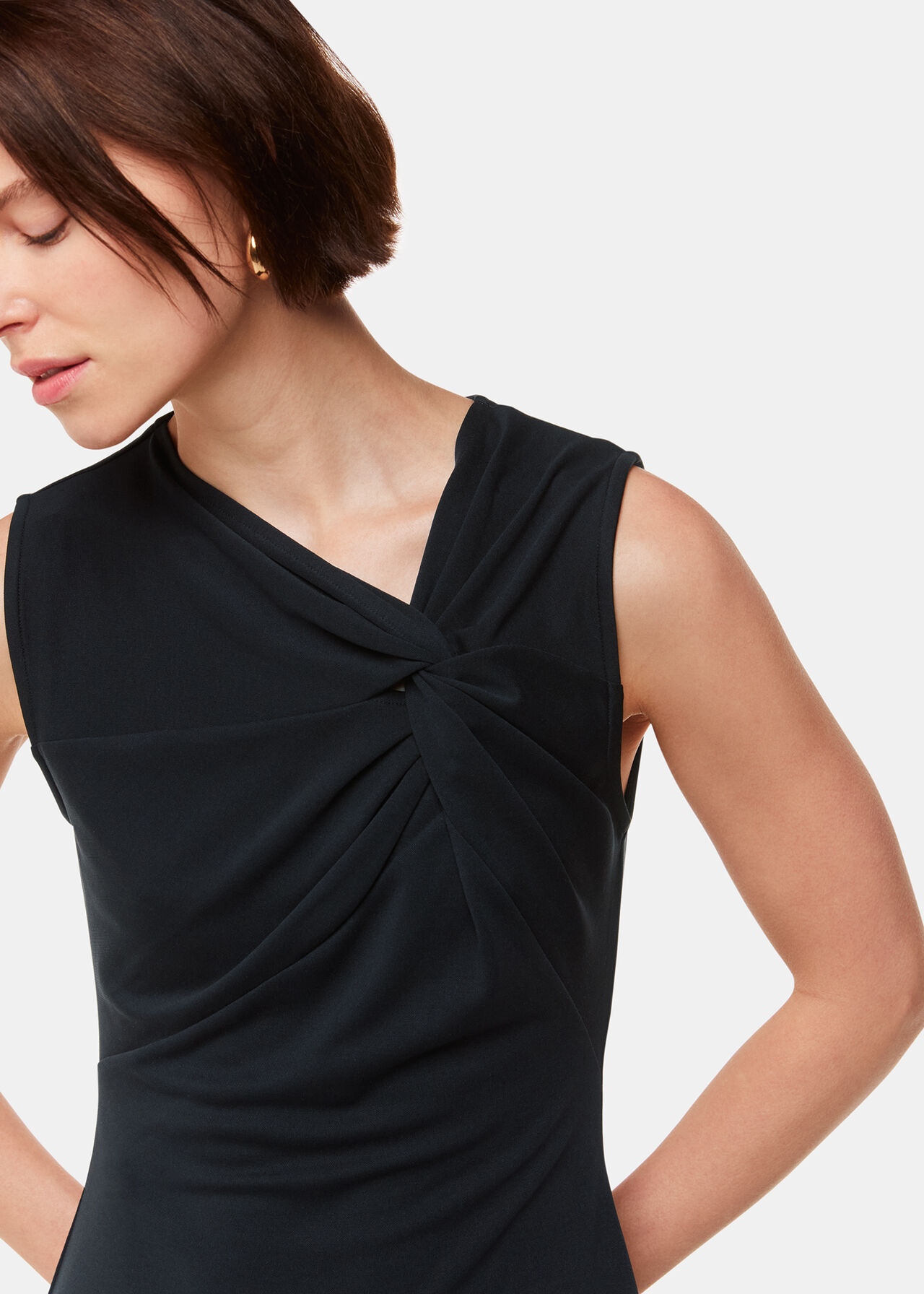 Saoirse Twist Jersey Dress