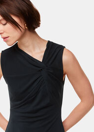 Saoirse Twist Jersey Dress