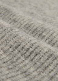 Wool Mix Side Tie Detail Tank