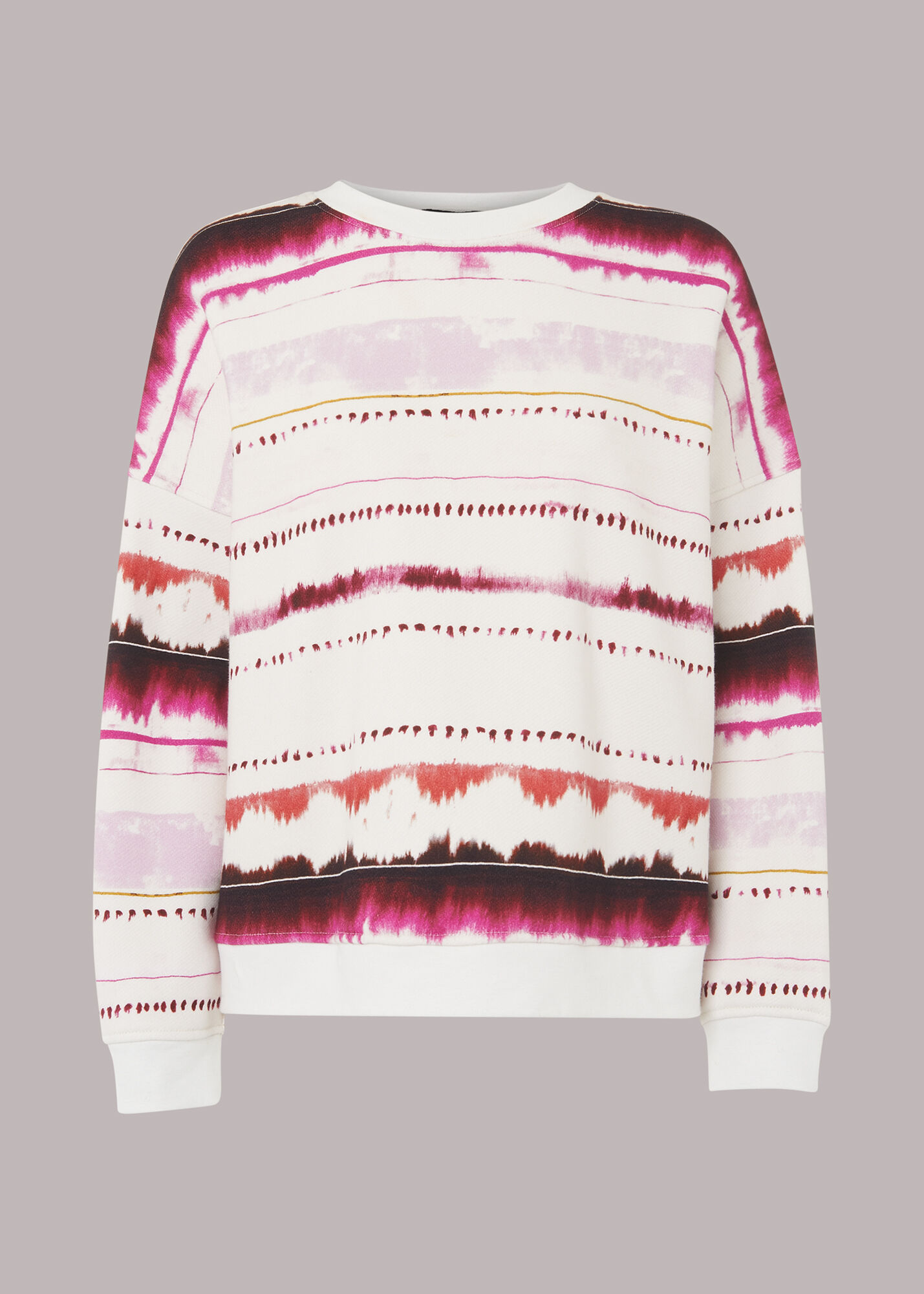 Pink tie dye sweater new arrivals