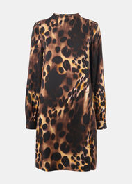 Misty Leopard Cleo Dress