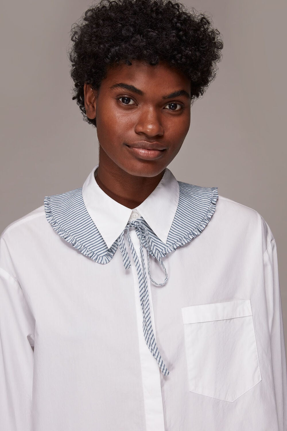 Nicola Frill Detail Collar
