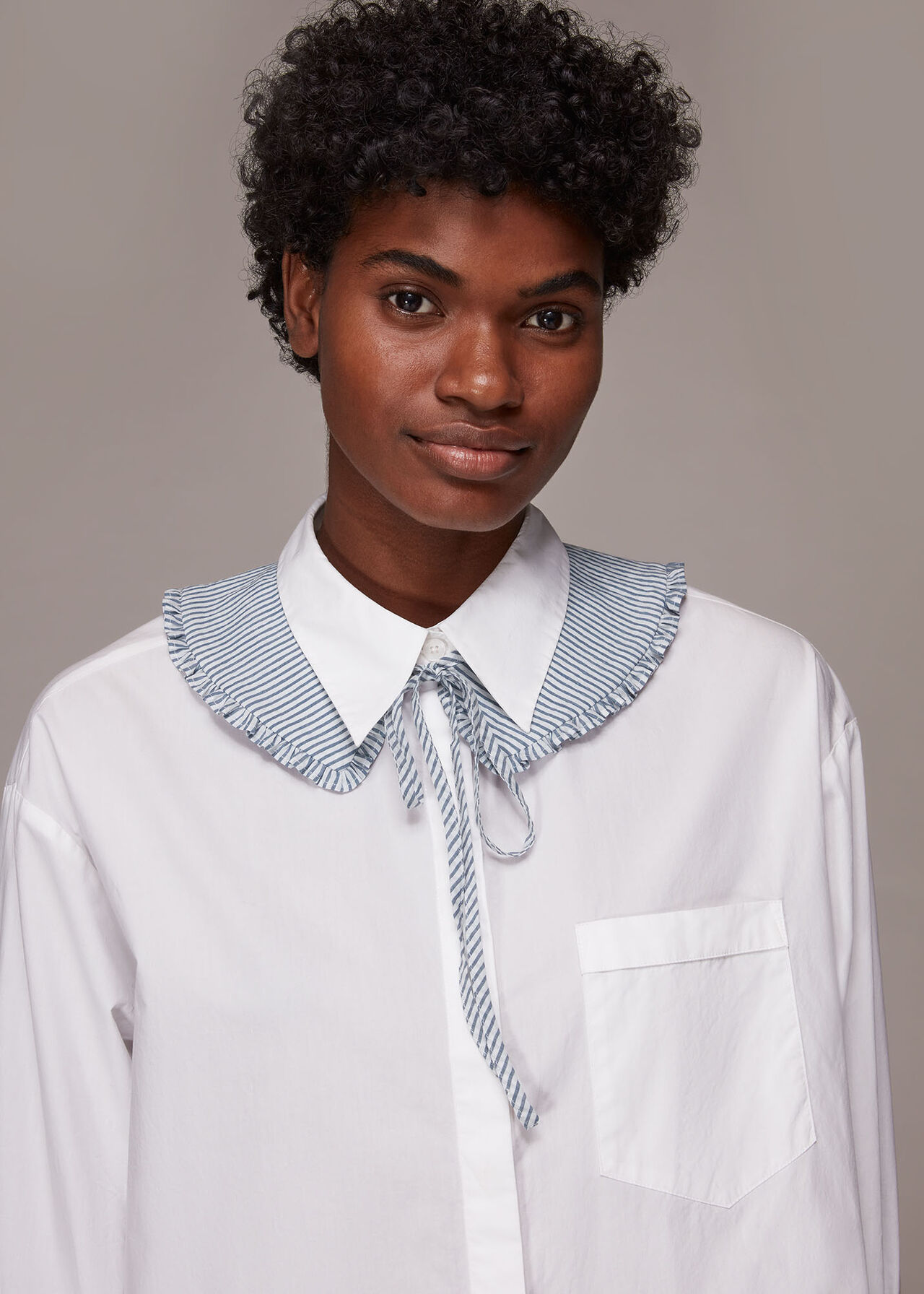 Nicola Frill Detail Collar