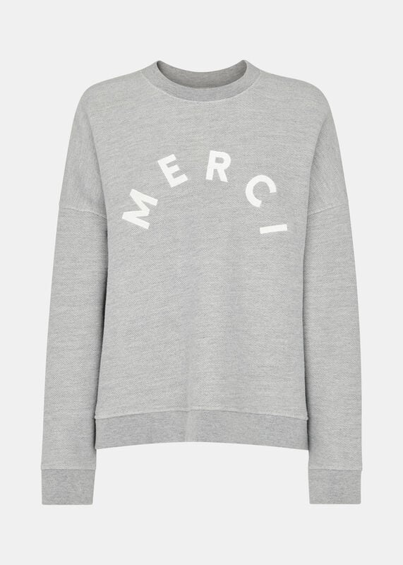 Grey Merci Logo Sweat