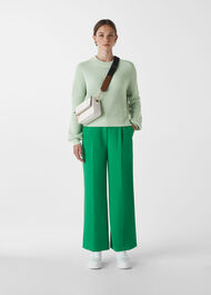 Fashion Detail Cotton Knit Mint