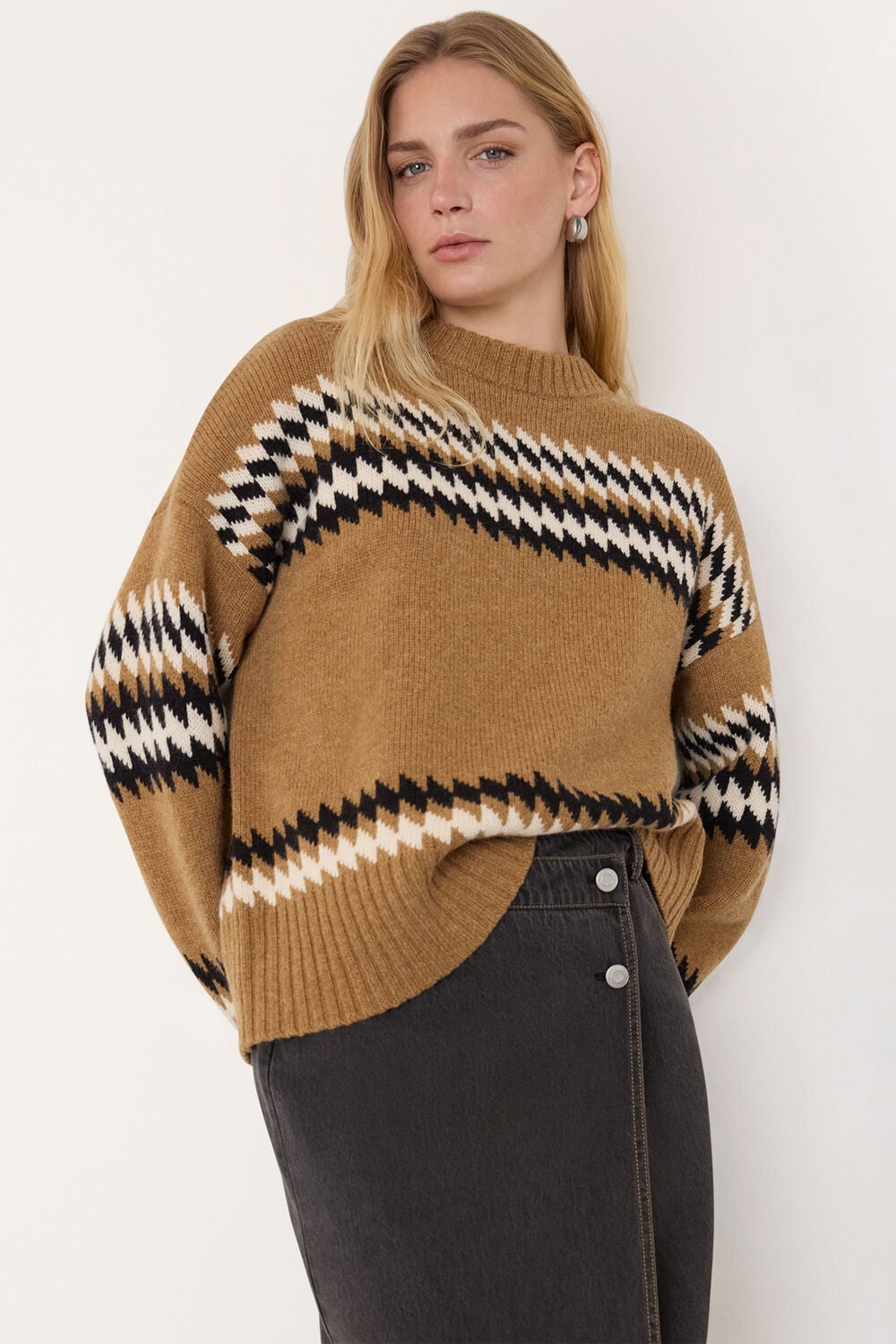 Fairisle Detail Knit