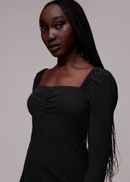 Laura Textured Midi Dress