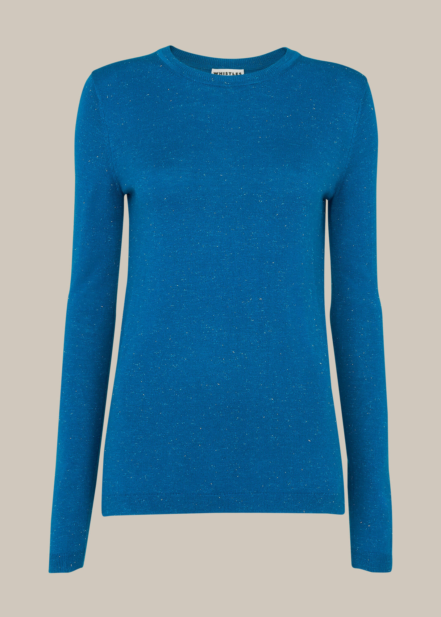 Teal Annie Sparkle Knit WHISTLES Whistles