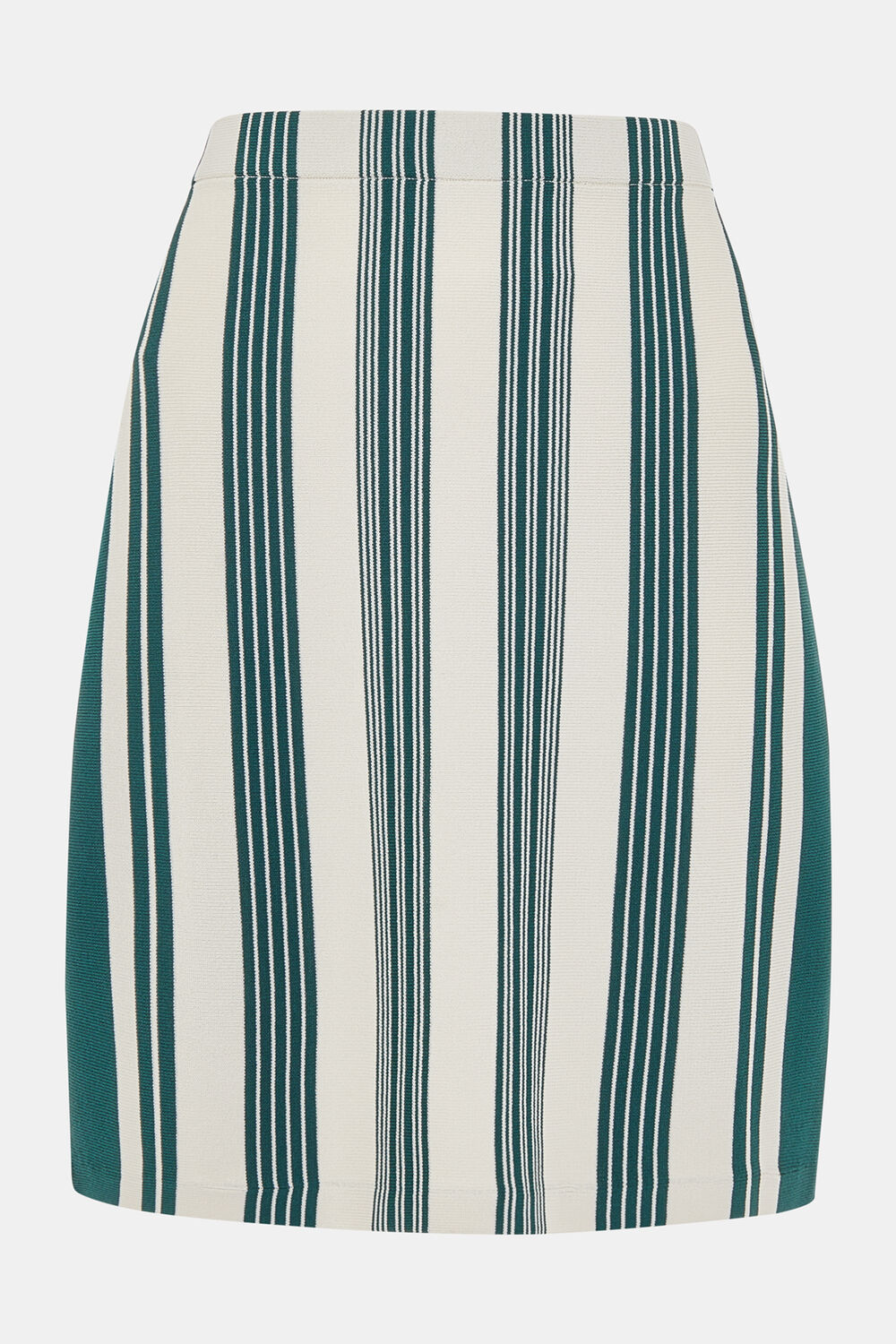 Vertical Stripe Knitted Skirt