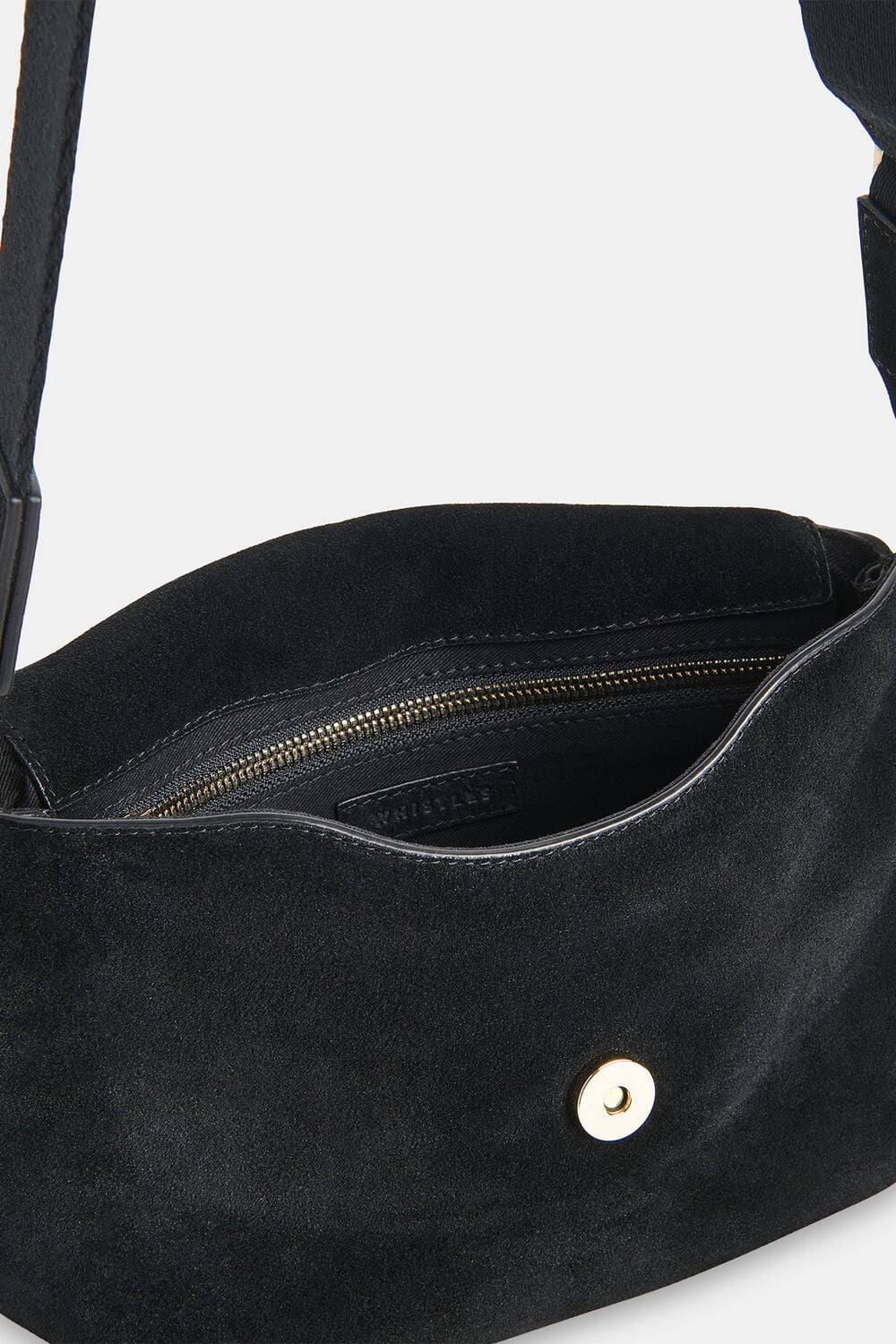 Nala Suede Crossbody Bag