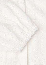 Broderie Midi Dress