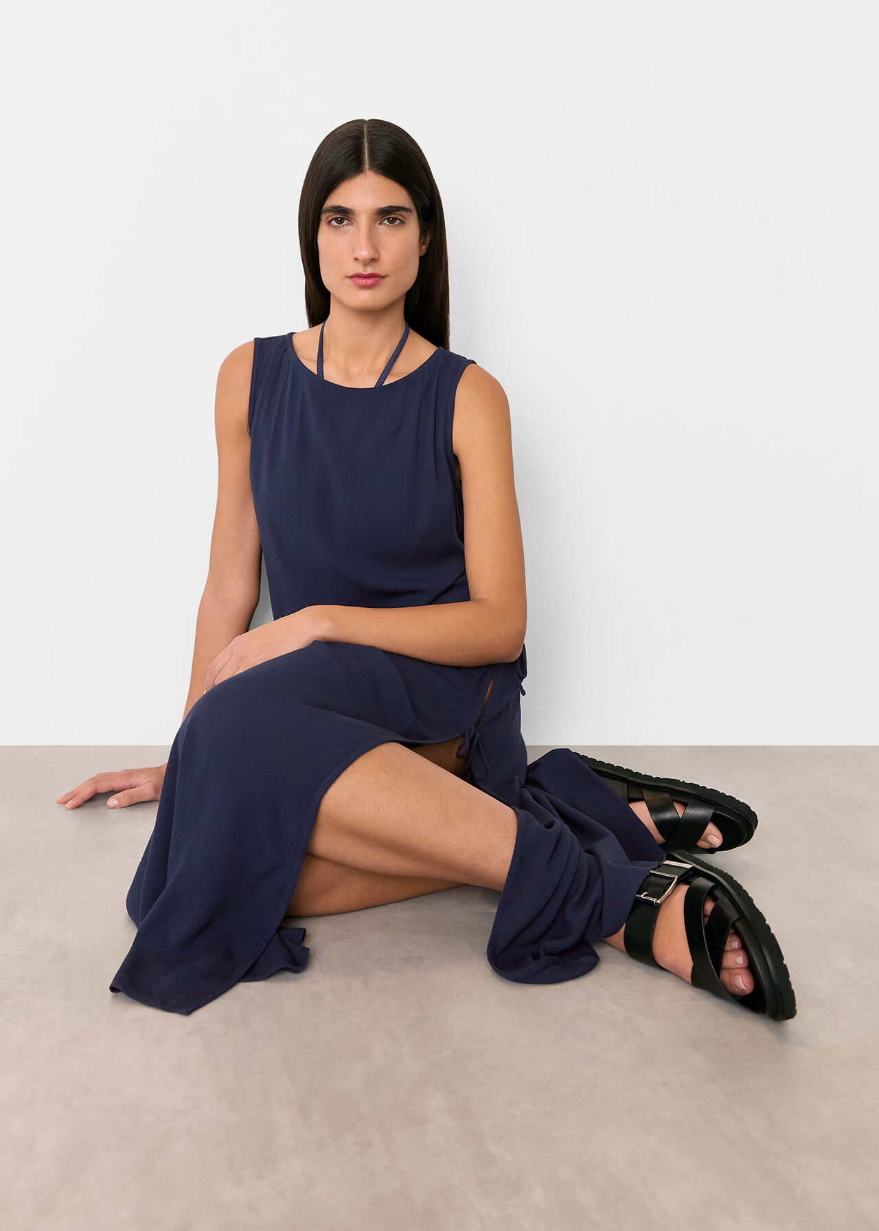 Tie Side Beach Dress