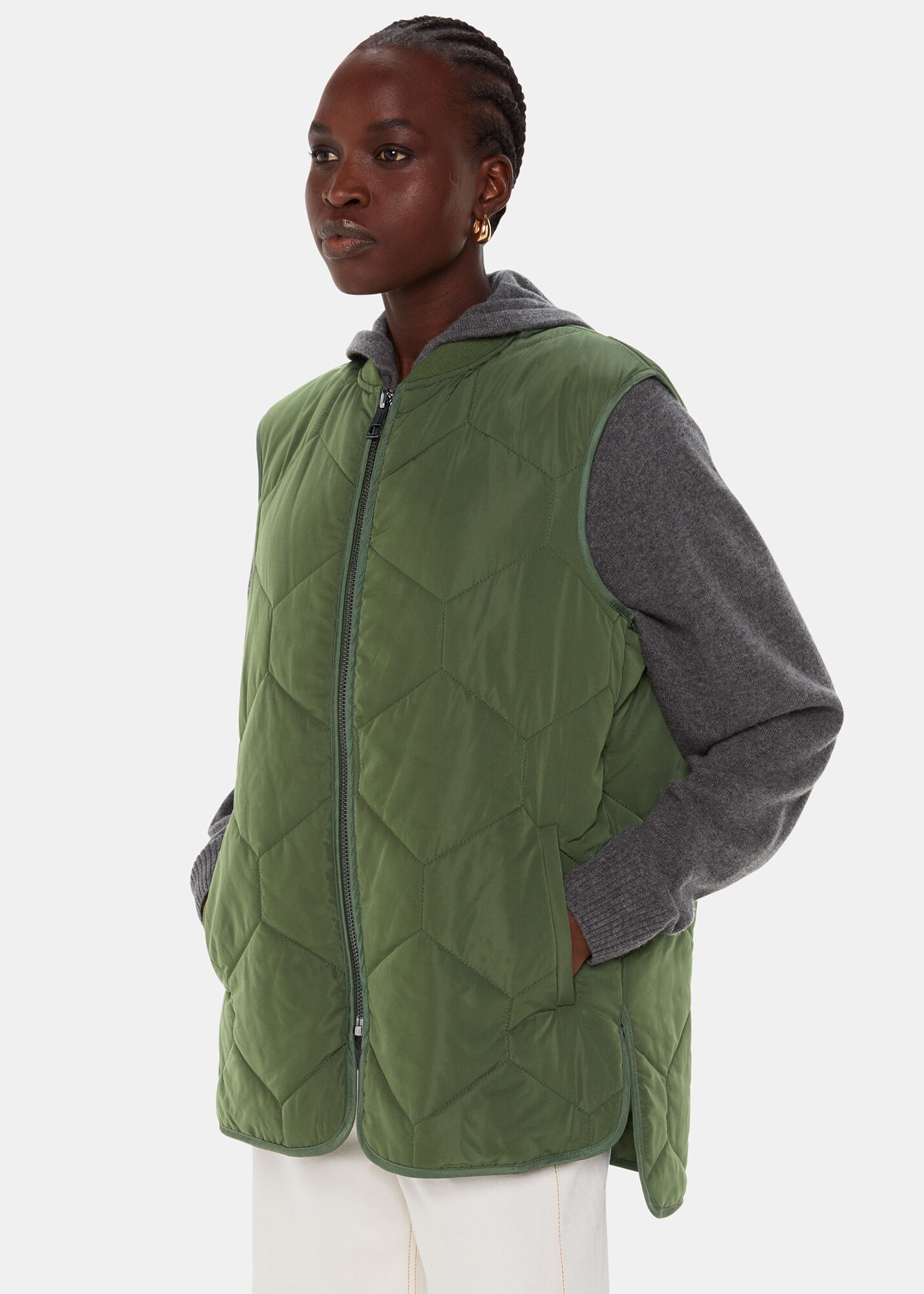 Whistles khaki jacket online