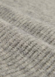 Wool Mix Side Tie Detail Tank