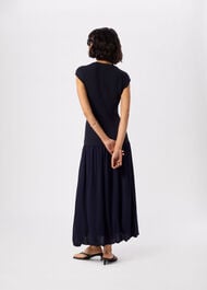 Knitted 2in1 Bubble Hem Dress