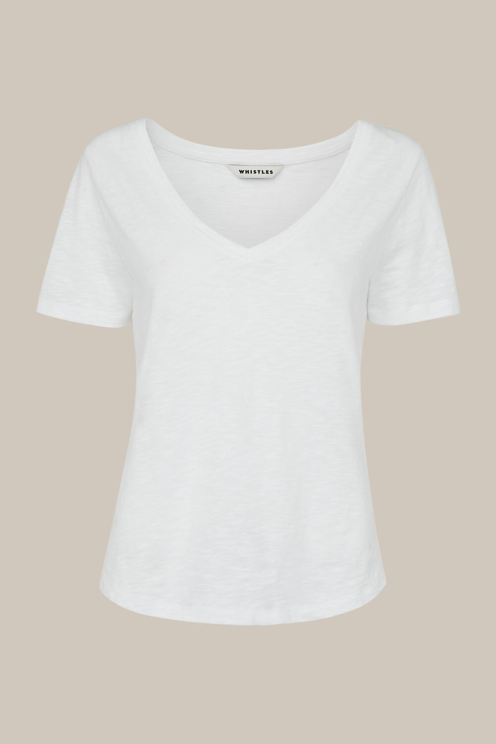 Sophie V Neck Cotton Tshirt