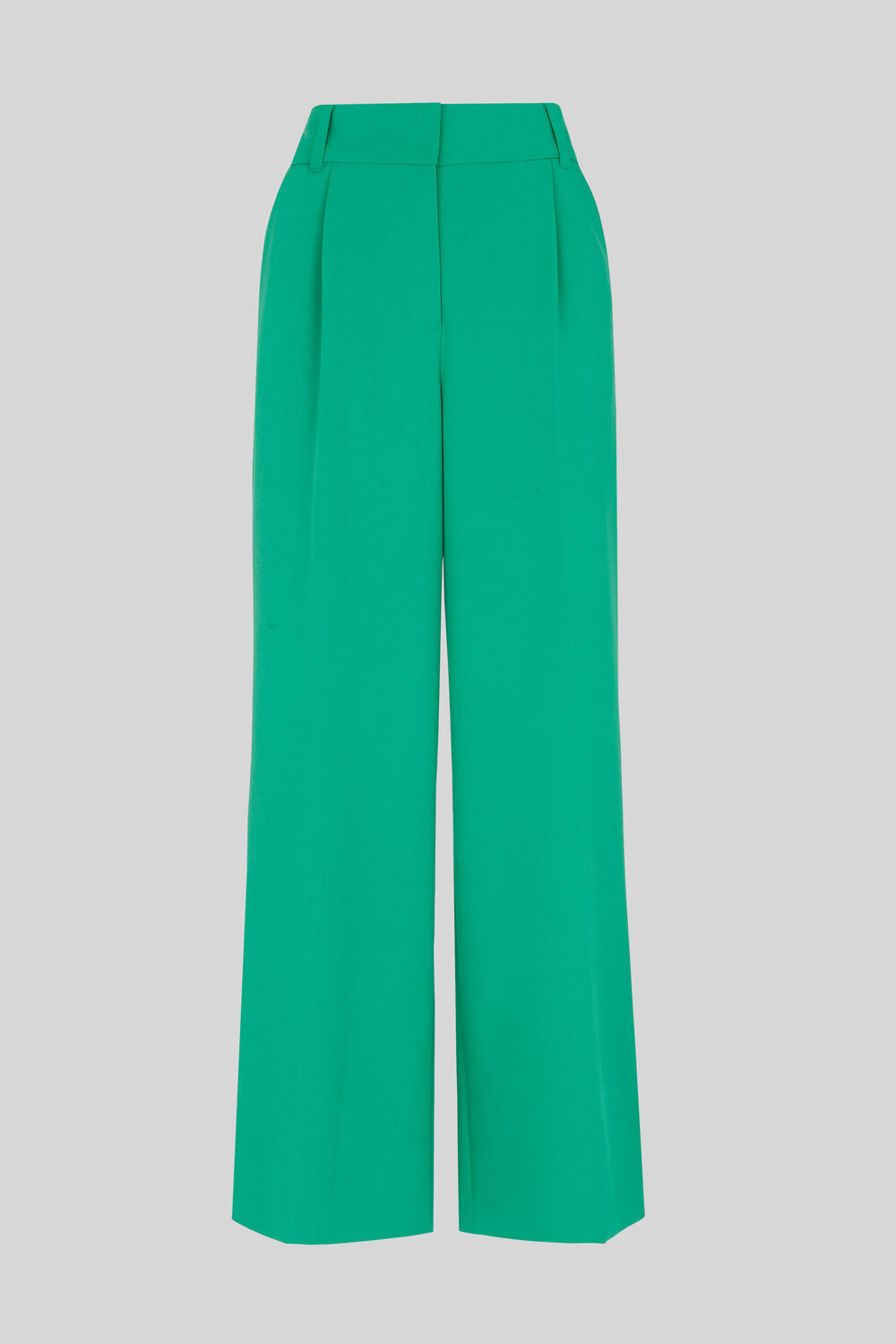 Ash Full Leg Trouser Green