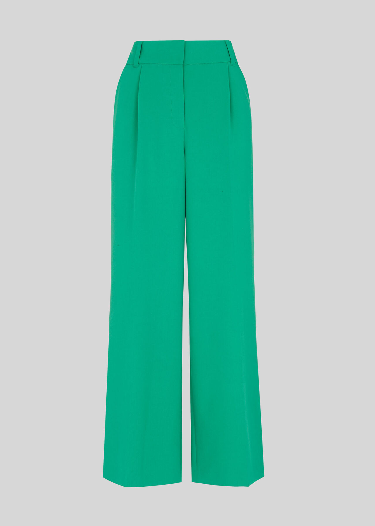 Ash Full Leg Trouser Green