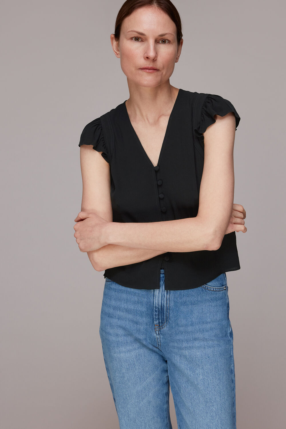 Frill Sleeve Top