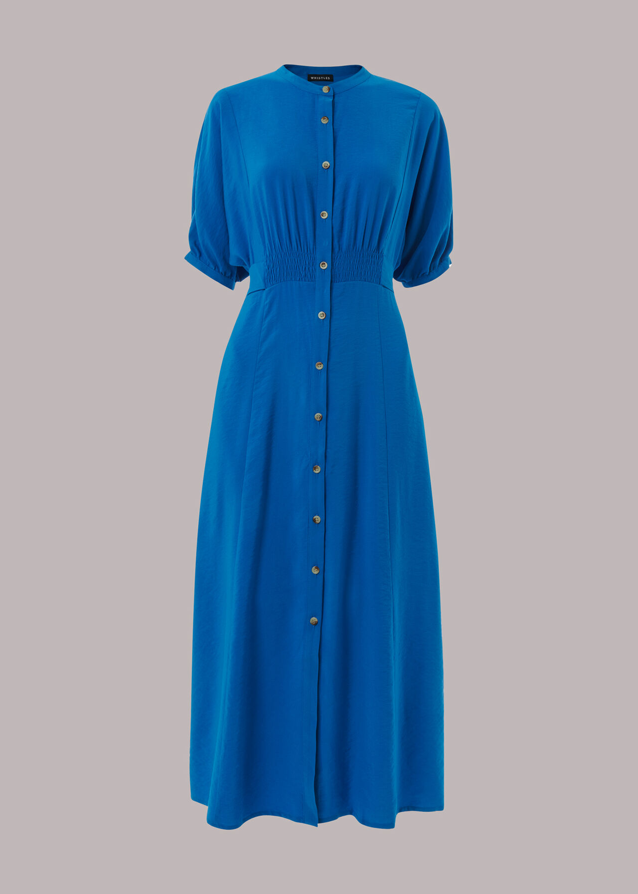 Blue Amber Midi Dress | WHISTLES