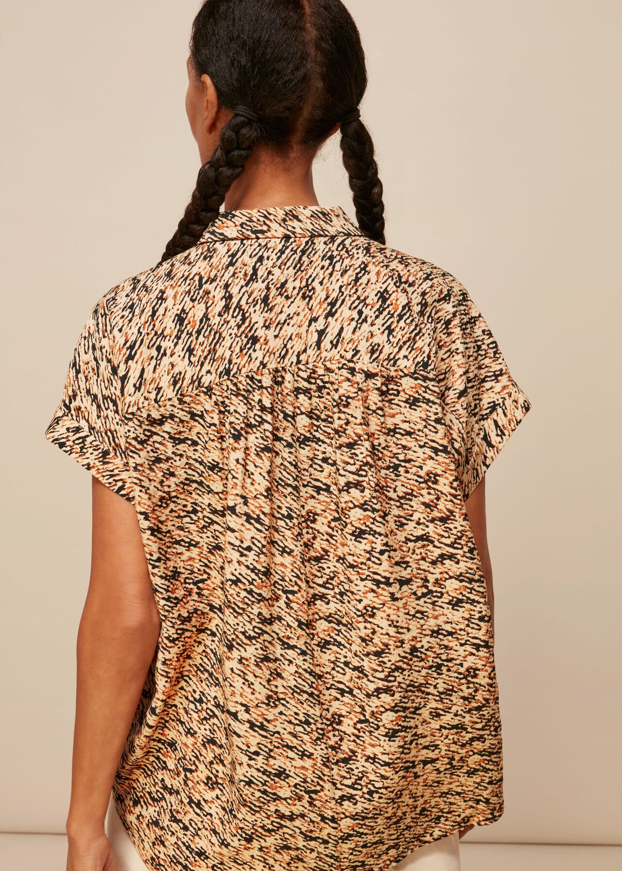 Bark Print Nicola Shirt