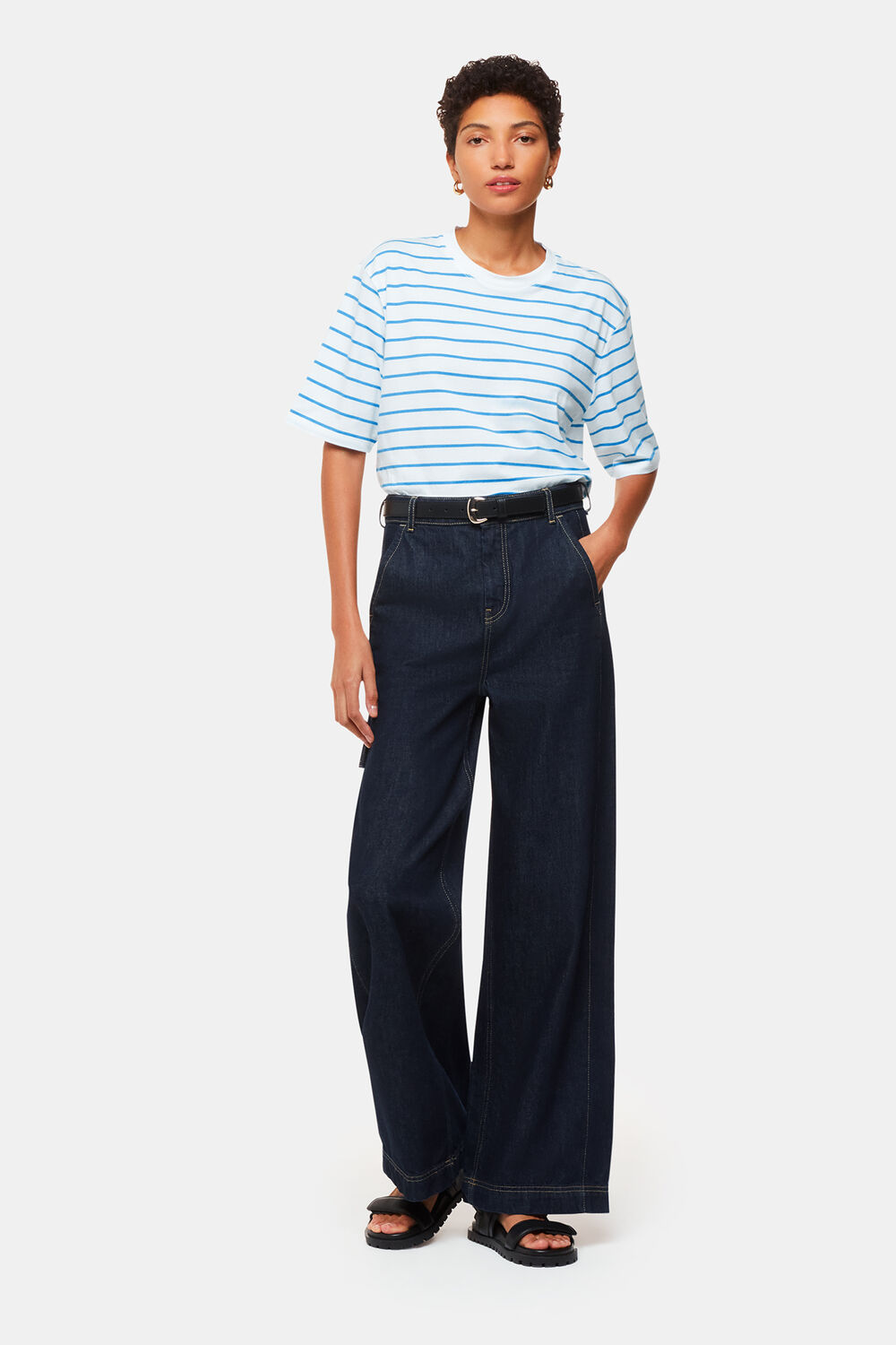 Stripe Short Sleeve T-shirt