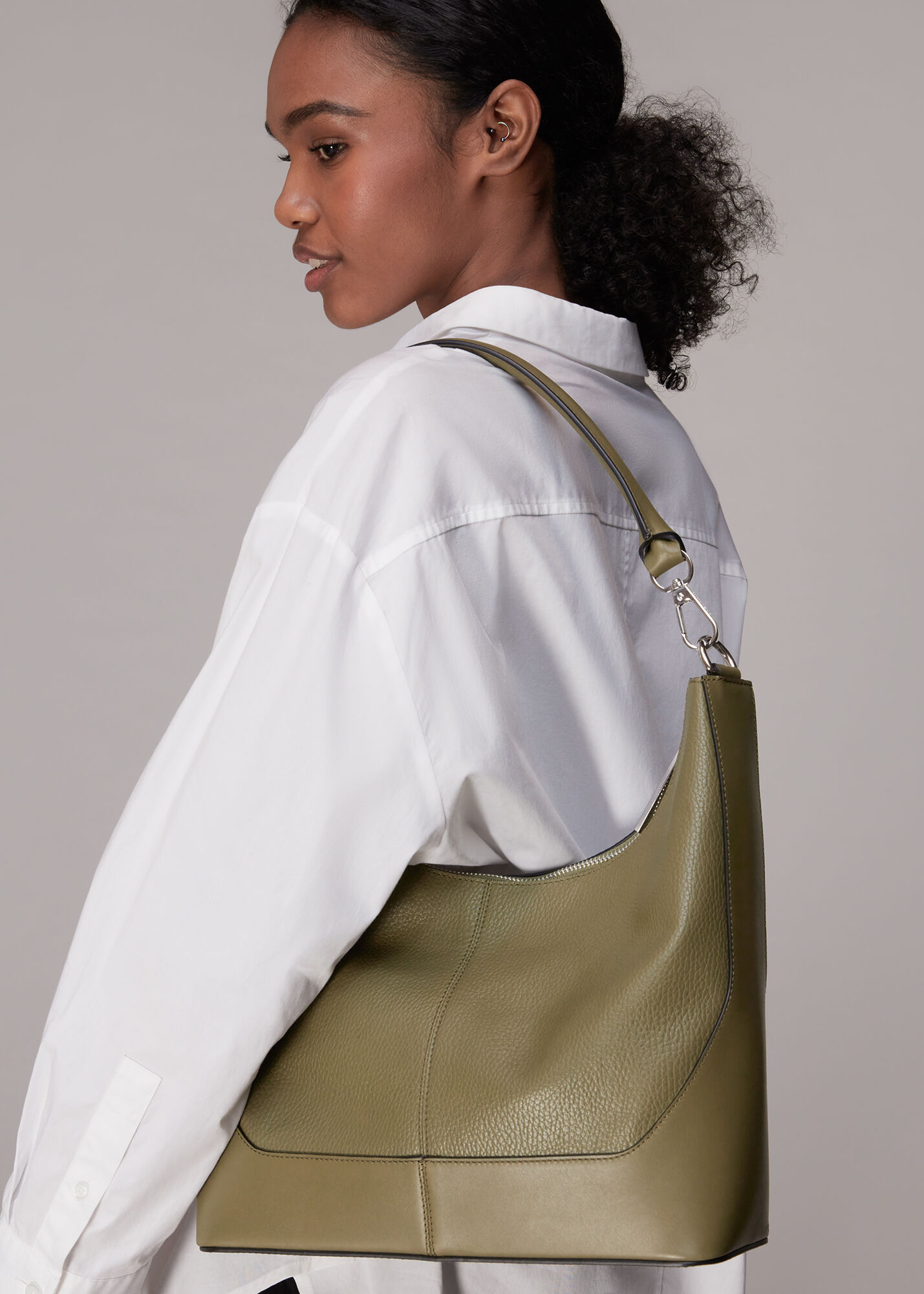 Khaki Baye Shoulder Bag